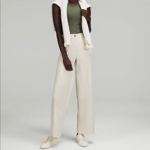 Brand New City Sleek 5pocket / Wide Leg & High Rise Pant